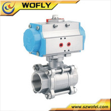 pneumatic actuator spring return ball valve